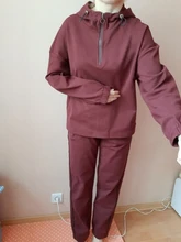 Women Suit Hoodies Amii Sport Cotton Pants Autumn Female Winter Causal Minimalism 12030276