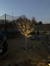 Fairy-Light Fence Led-String Tree Solar Outdoor Garden 200LED ECLH 2mx10 Vines-Branch
