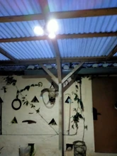 Solar-Light Remote-Control Solar-Garden-Lamps 3-Lamp-Head Outdoor Waterproof 60 Led 