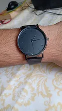 Reloj de pulsera de cuarzo y acero inoxidable para hombre, cronógrafo ultrafino de malla de lujo, masculino, envío gratis