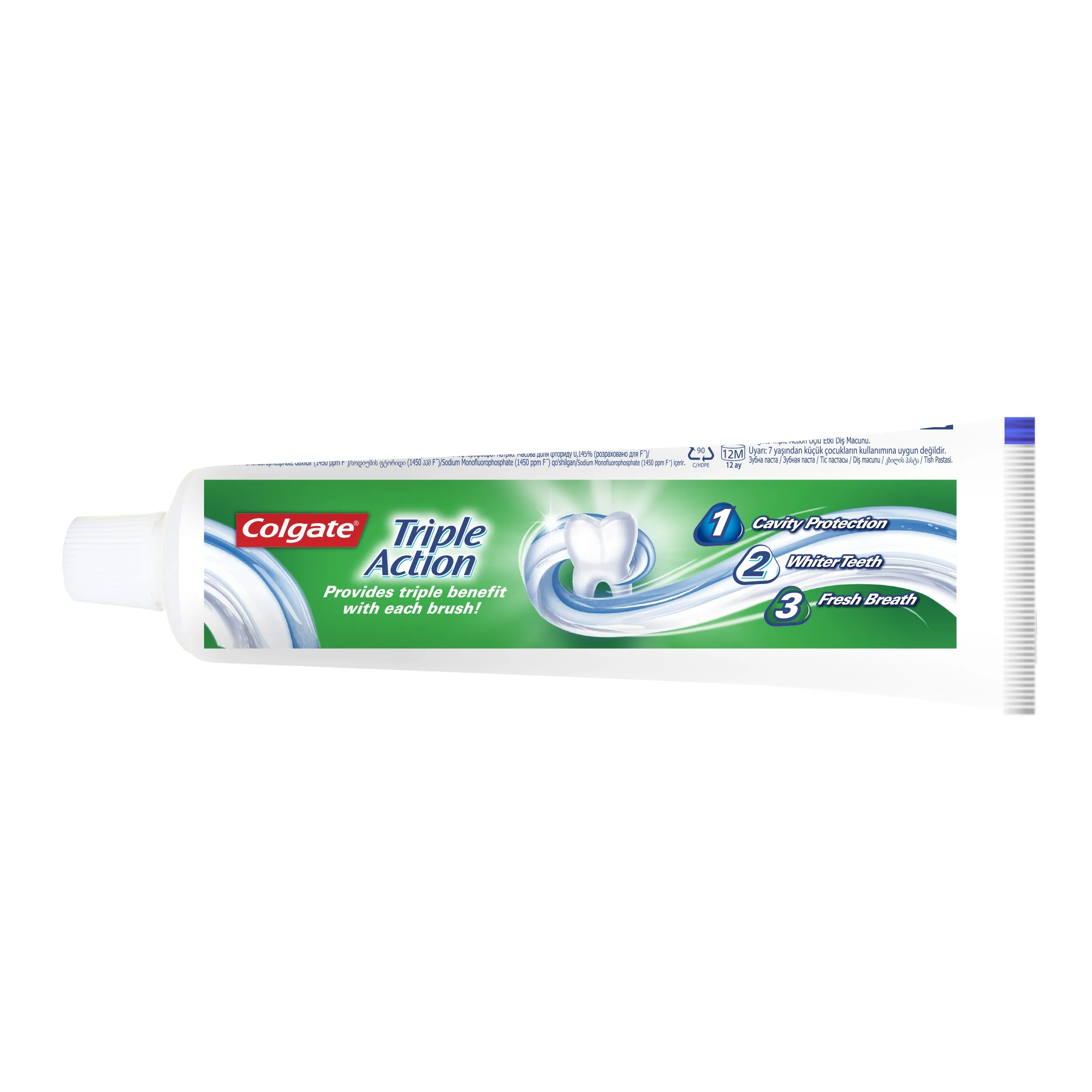 COLGATE Зубная паста Тройное действие 100мл спайка*3