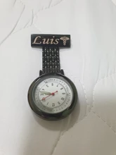 Personalizado grabado con tu nombre enfermeras reloj colgante médico bolsillo reloj hombres reloj de cuarzo mujeres marca reloj tous señora de la manera de la trenza de la correa Doctor partera enfermeras Fob reloj