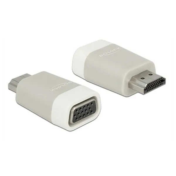 HDMI к VGA адаптер DELOCK 65472 белый