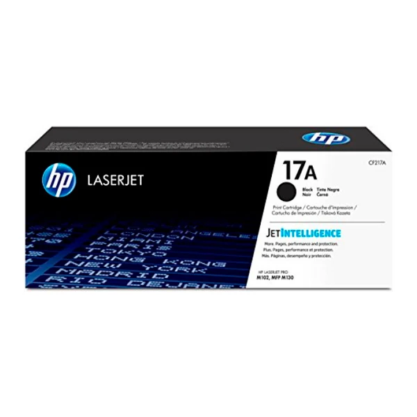 Тонер hp CF217A черный