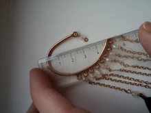 SUKI-pendientes bohemios con gancho para la oreja para mujer, aretes sin Piercing, accesorios de borlas largas, joyería