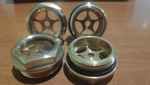 1/2-Oil-Level Sight Glass Window Bsp Male Air-Compressor-Gearbox Brass for Hex-Head M33/M42
