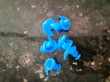 Tapones de silicona blanda para los oídos, impermeables, a prueba de polvo, para deportes acuáticos, buceo, accesorios de piscina