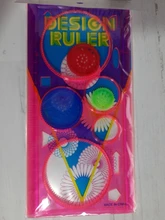 Ruler Painting Puzzle Art-Craft Spirograph Children Drawing Kids Plastic Work Ability