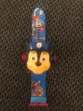 Reloj Digital de juguete de la patrulla Canina para niños, proyección de 24 estilos, diseños de dibujo, reloj de tiempo, juguete de acción, regalo de cumpleaños