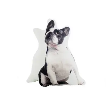 

Dog cushion Bulldog kingly 3D