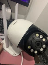 Cámara IP de seguridad para exteriores, dispositivo de vigilancia con seguimiento automático, WIFI, 1080P, HD, PTZ, alarma humana, domo de velocidad, Audio bidireccional, H.265