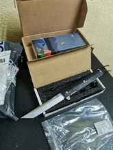 Folding Knife Ball-Bearings G-10-Handle Ceramics Non-Slip DC53 Steel Hunting FORESAIL