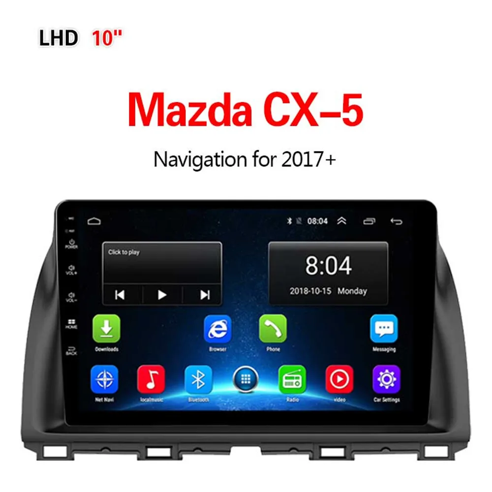 Lionet gps навигация для автомобиля Mazda CX 5 2017 + 10 1 дюймов LM1004Y|GPS транспорта| |
