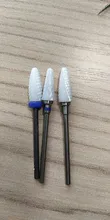 Fresadora para manicura molino cerámica de manicura máquina conjunto cortador para pedicura limas eléctricas para uñas taladro debilidad