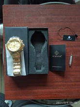 WWOOR-Reloj de pulsera deportivo para hombre, cronógrafo de cuarzo, resistente al agua, Masculino