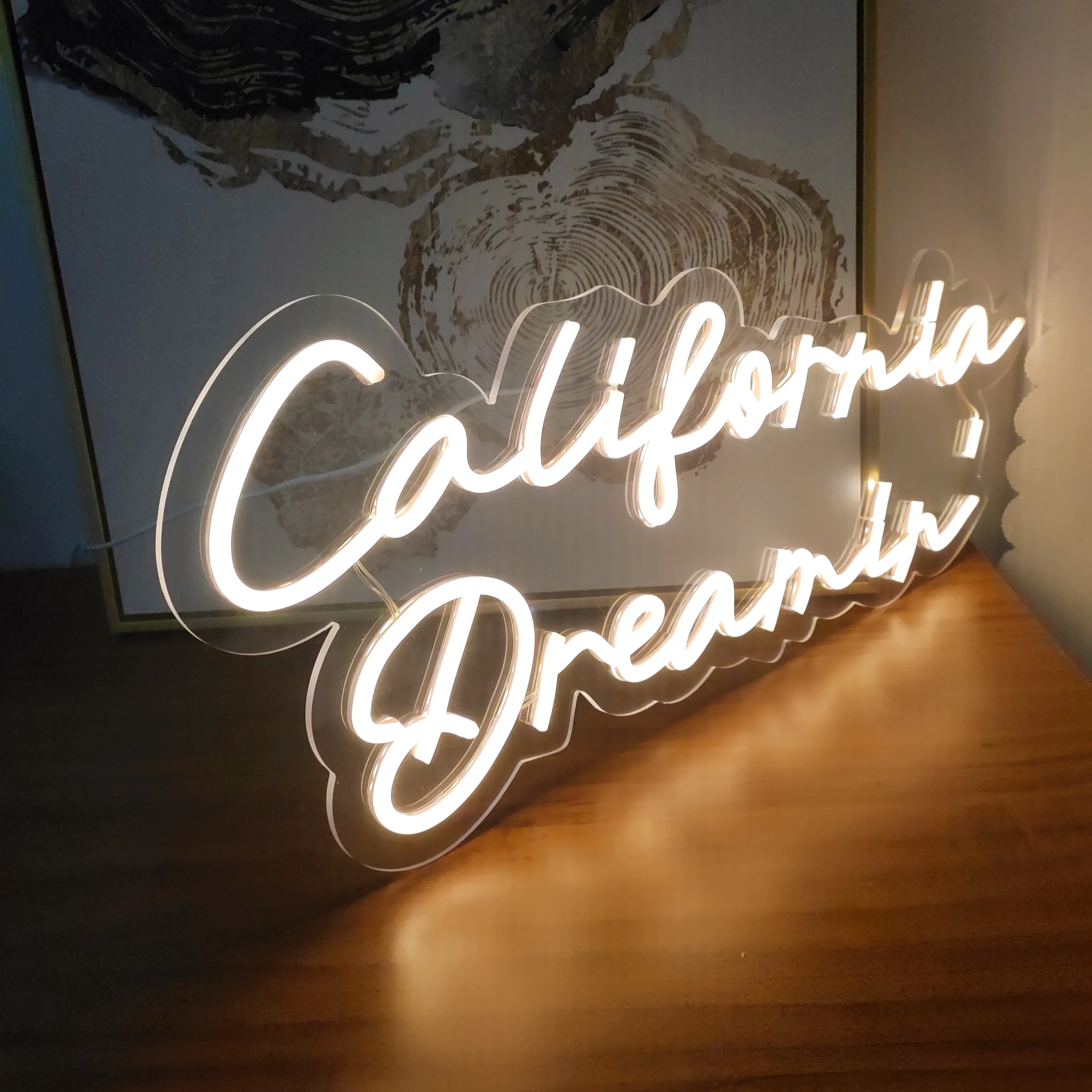 California Dreamin' Neon Sign Light Office Living Room Interior Design, Neon  sign wall art,Neon sign wall decor|Neon Bulbs & Tubes| - AliExpress