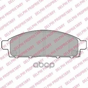 Колодки Передние Mitsubishi L200(Ka4t, Kb4t), Nv200 2/10- Lp2074 Delphi арт. LP2074