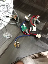 Zebra Humbucker Wiring-Harness Pickups Electric-Guitar Alnico EPI Standard with Pro 