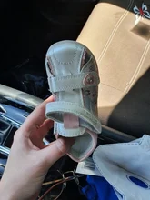 Apakowa-Sandalias de Punta cerrada para niñas pequeñas, zapatos ortopédicos adecuados para playa, de verano, con mariposas y princesas, 1 año