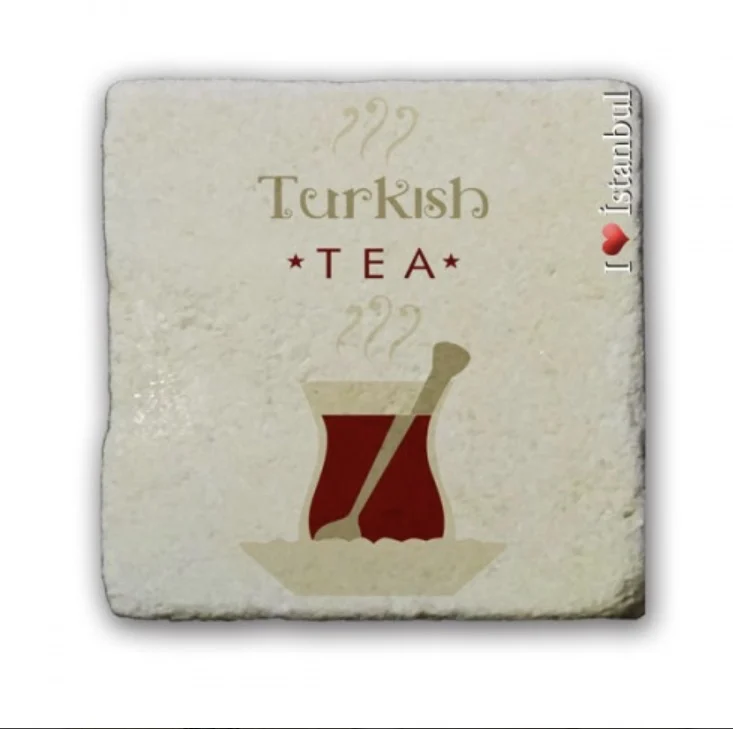 tea 4 pcs Turkey Istanbul Magnets Fridge Magnets Souvenir Refrigerators Magnets Turkish Tea Magnetic Sticker Bosphorus Maiden Tower Magnets Home Decor Kitchen Decoration Accessories Stickers Decor Made