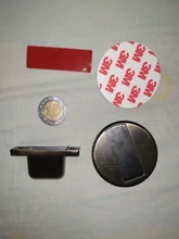 YUTOKO-Topes de puerta magnéticos de acero inoxidable, soporte para puerta de vidrio aseo, tope oculto, herrajes para muebles