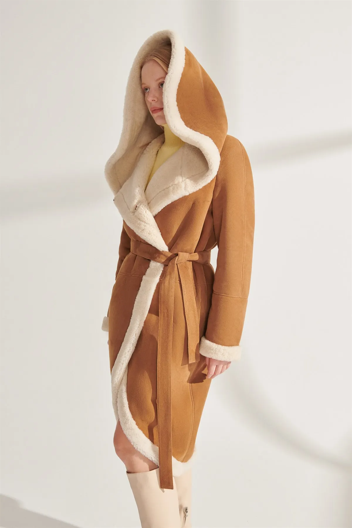 Genuine Fur Coats Women Brown Leather Jackets Sheepskin Handmade From Turkey Winter Warm Natural Wool Parkas New Year Fashion