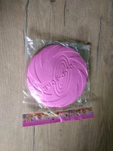 Juguetes para mascotas al aire libre, para perros grandes discos voladores, entrenamiento de cachorros, goma de juguete, disco volador de 15cm, 18cm y 22cm, novedad de 2020