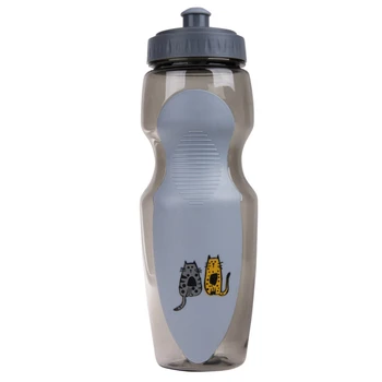 

BiggDesign Cats in Istanbul Grey Water Bottle, Grey Color, 700 ml, Cats Pattern, BPA Free Fashion Bottle