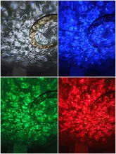 Bluetooth Speaker Projector-Light Ocean-Wave-Projection Star Sky New Galaxy Voice-Control