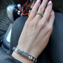 PULSERAS CON abalorio de acero inoxidable para hombre y mujer, joyería a la moda, brazalete corporal, precio al por mayor, novedad de 2019