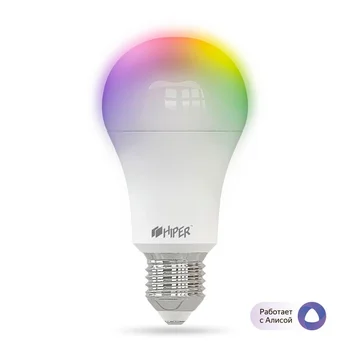 

Smart LED bulb WiFi HiPER IoT A61 RGB