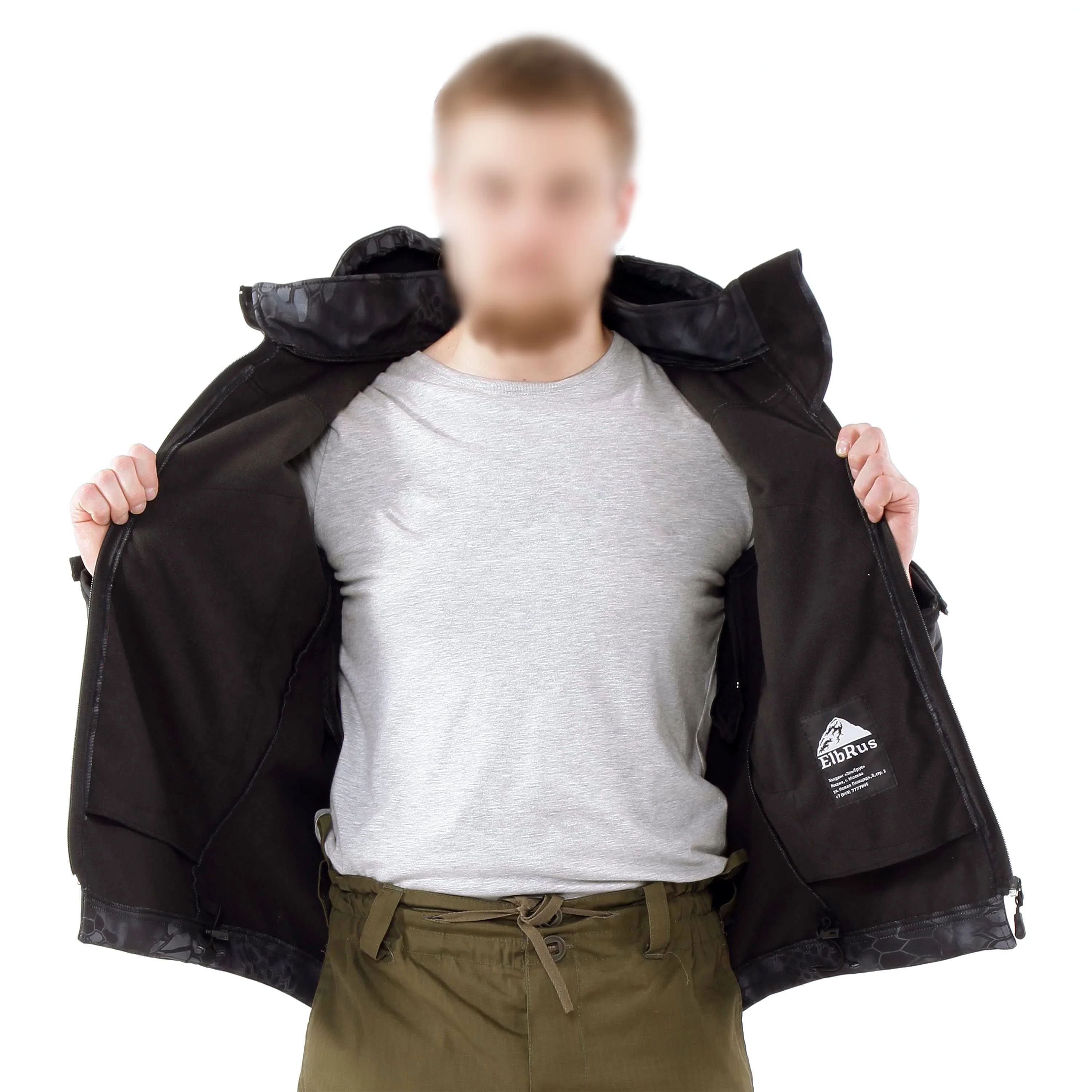 Куртка-ветровка Zilant Softshell утепленная, typhon