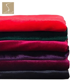 

Luxury Stretch Velvet Fabric Animal Leopard Print Velvet Cloth Sewing Apparel Costumes Craft Fabric