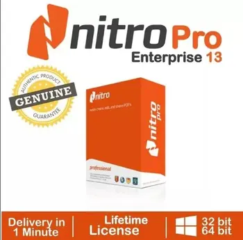 

Nitro Pro 13PDF Reader EditorFull VersionInstant DownloadFast Delivery
