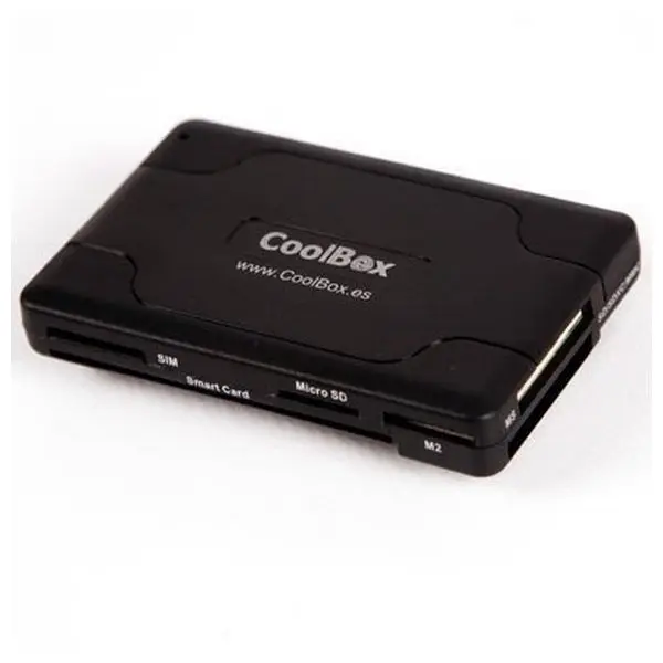 Считыватель смарт-карт CoolBox CRE-065 USB 2,0 черный