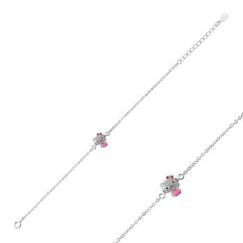 

KUTAYDAN 925 Sterling Silver Zircon Stone Cabochons Child Of Wristbands