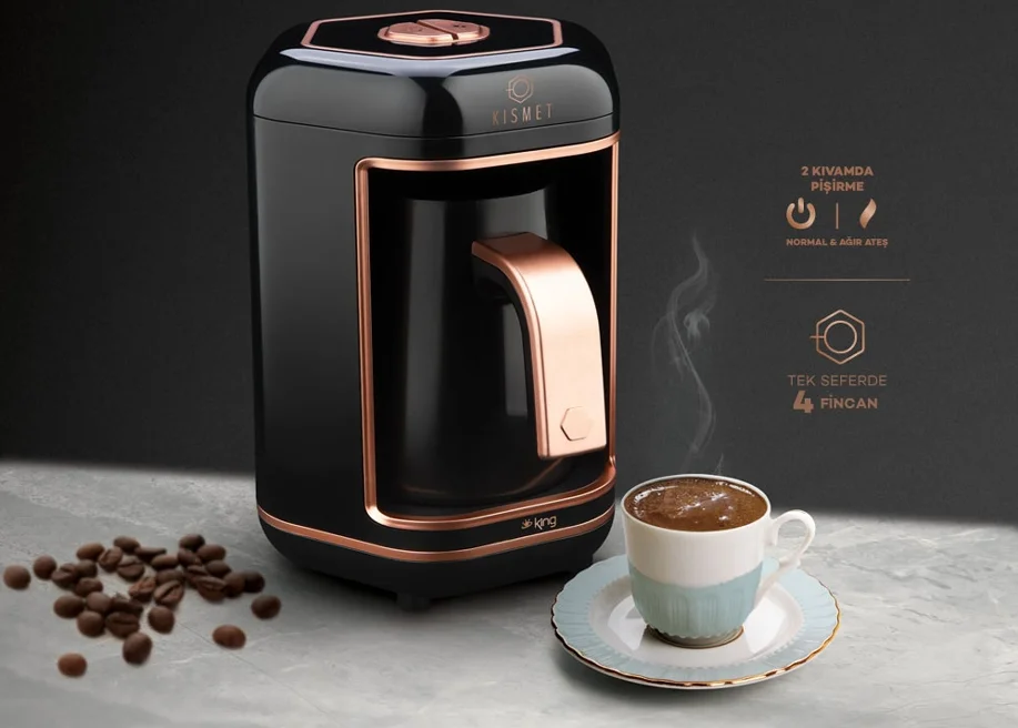 Home Office Coffee Machine Automatic Turkish Coffee Machine Electric Pot Ac  220~240v Ground Coffee Maker H9 - Coffee Makers - AliExpress