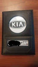 Pu-Leather-Covers Id-Holders Auto-Document-Insert Transparent for with PVC
