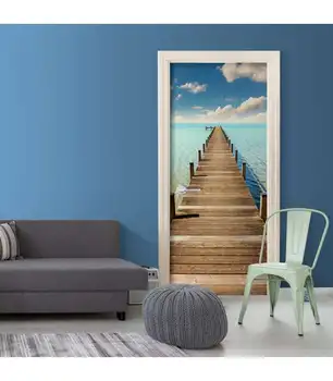 

Door mural-Turquoise Harbour