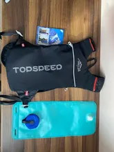 LOCAL LION-Bolsa de agua de 2L para deporte, mochila para correr o ir en bicicleta, para hidratación, para ciclismo, bolsa deportiva para hombre, mochila impermeable