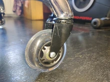 Furniture Hardware Wheels Replacement Rubber Caster Swivel Safe-Rollers Office-Chair