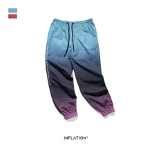 FW мужские брюки карго свободного кроя, тонкие брюки карго с эластичным поясом, Мужская Уличная одежда, галстук-краска для брюк 93420W