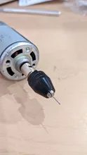 Mini portabrocas electrónico de Rango de sujeción, 0,3-3,5mm, Micro portabrocas para diámetro de 2/2, 3/3, 17/5 y 0mm, eje de Motor eléctrico