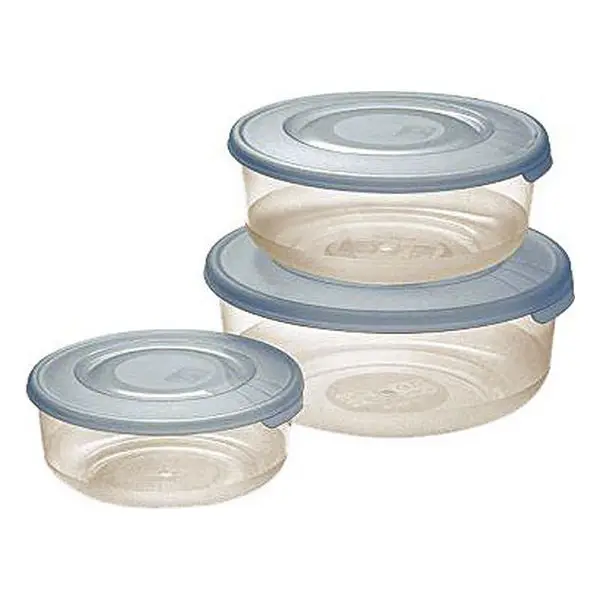 Set of 3 lunch boxes Tontarelli(0,5- 1- 2 L