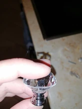 Cupboard Pulls Furniture-Handle Drawer-Knobs Gold-Base Crystal Diamond-Shape NAIERDI