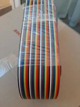 Connector-Line Ribbon-Cable Wires Dupont Rainbow Flat for FC PITCH 40P 1M 2M 3M 5M