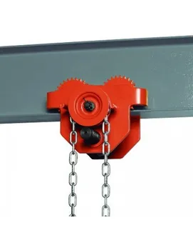 

UNICRAFT 6171800 TROLLEY HANDBOOK WITH CHAIN FOR HOIST RFW 0,5-0,5 T