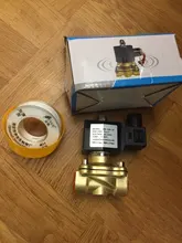 Water-Valve Coil Closed-Solenoid-Valve Normally Fully-Enclosed AC220V DC12V IP65 G1-G3/8-G1/2-