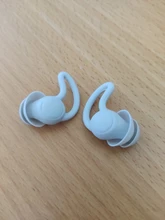 Tapones para los oídos de silicona suave de 2/3 capas, cascos cónicos para dormir, auriculares con reducción de ruido, 1 par