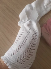 Calcetines tobilleros con lazo para bebé recién nacido, de algodón, calados, con volantes, para verano, 0 a 5 años